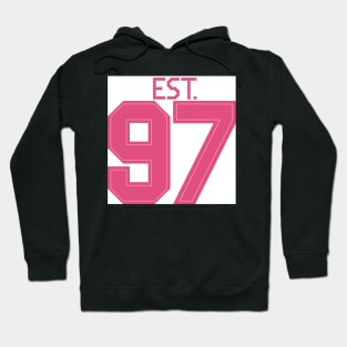 Est. 97 pink Hoodie